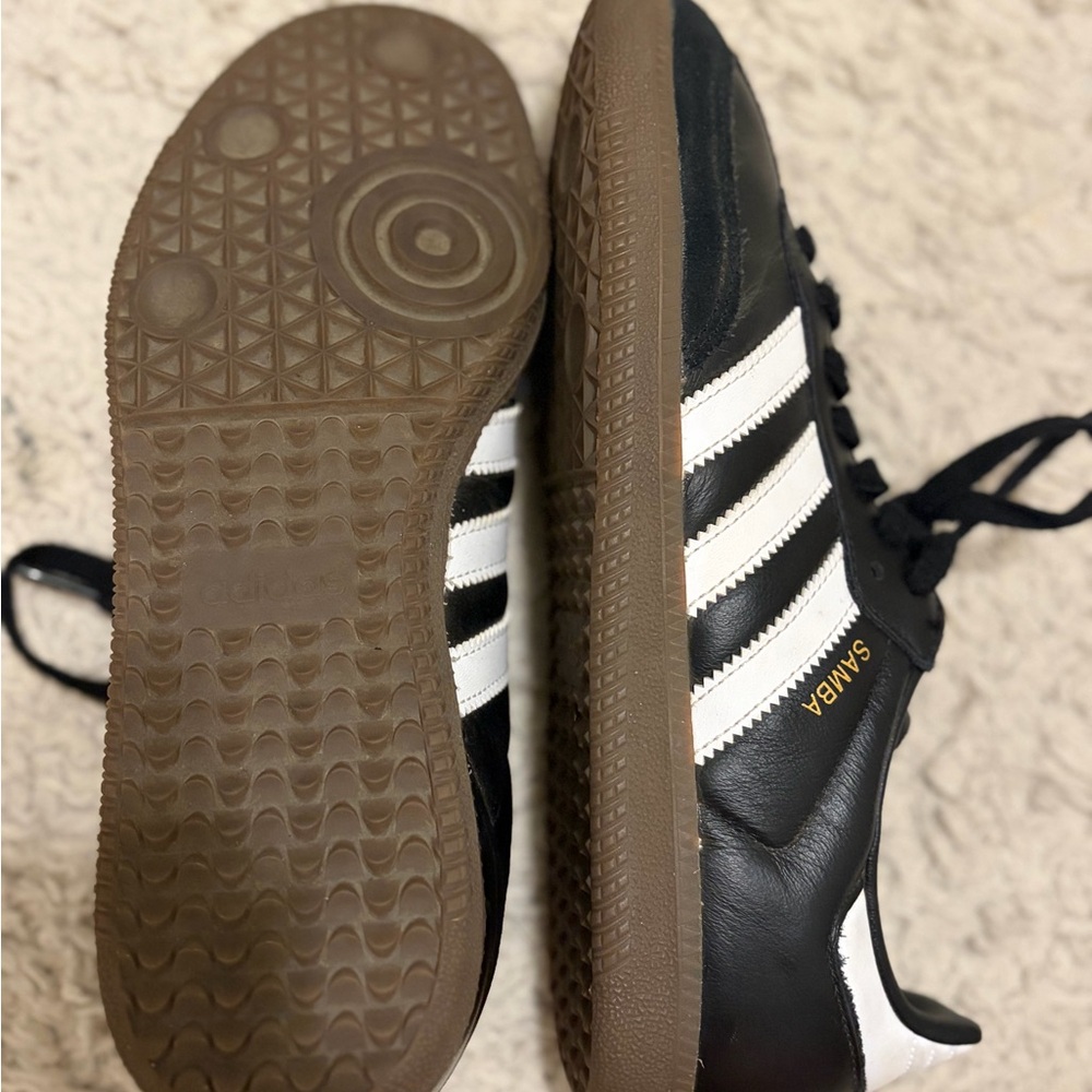 Adidas Samba Black White and Brown Shoes women’s
